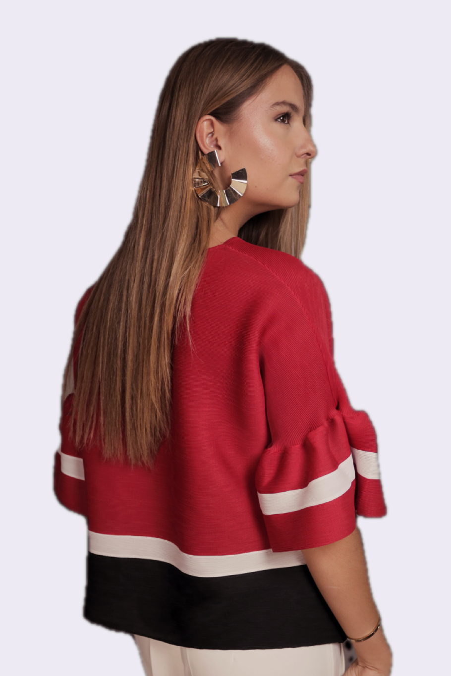 Blusa plisada Ana